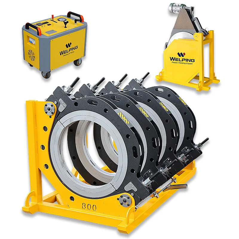 800mm plastic pipe butt fusion machine hdpe pe hydraulic butt fusion welding machine  Standard configuration