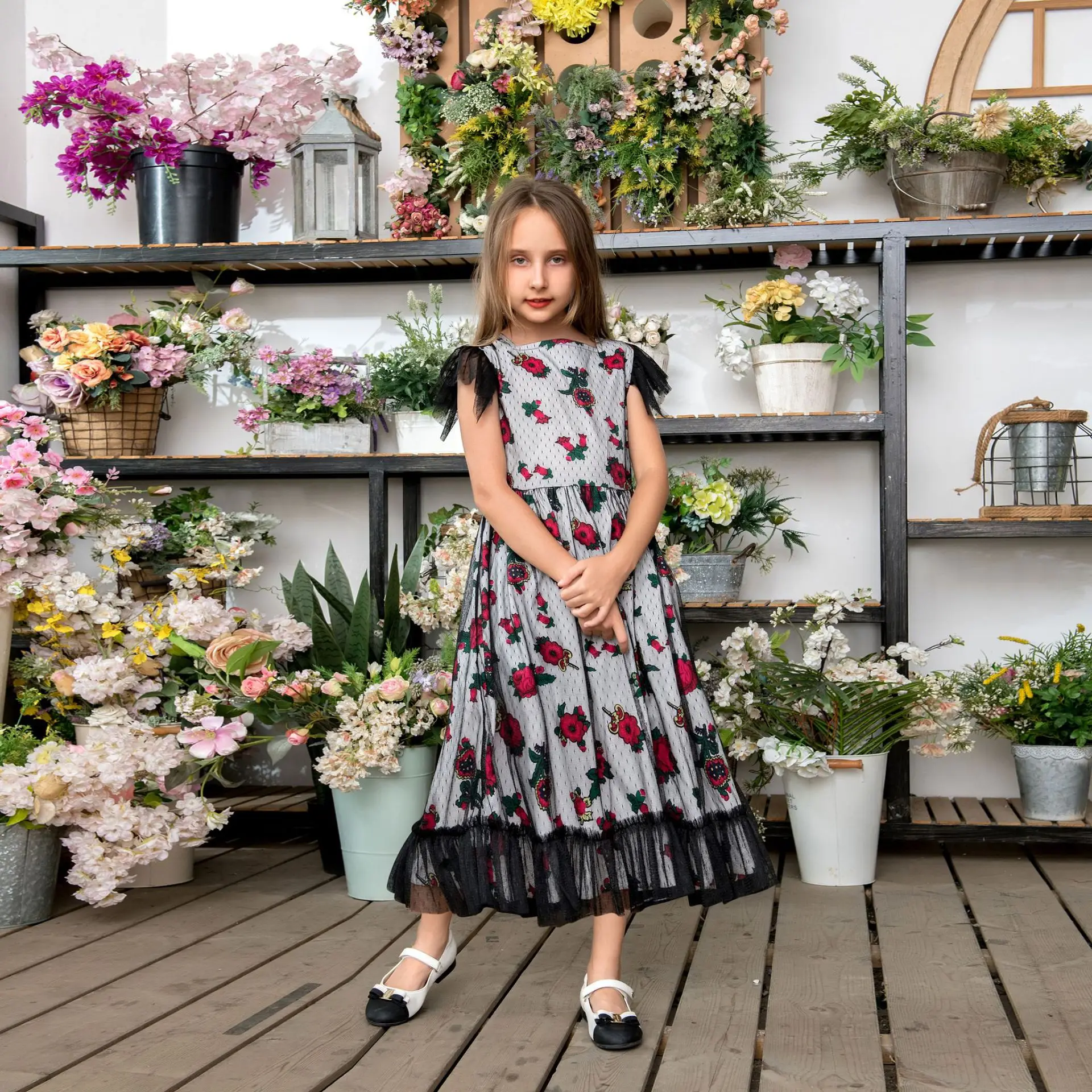 Dubai summer muslim clothes for kids girl modern abaya muslim clothing islamic clothing for women hijab turban style