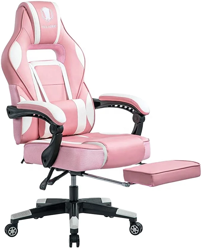 Recliner Computer Chair Office Chair Ergonomic Gaming Chair whit Headrest Lumbar Support Footrest
