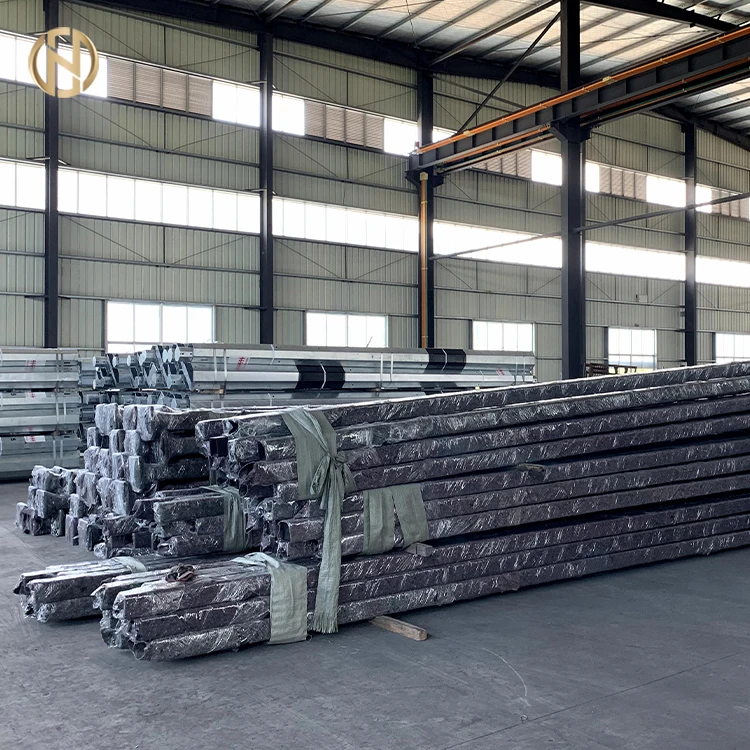 30m 15m High Mast Steel Poygonal Pole