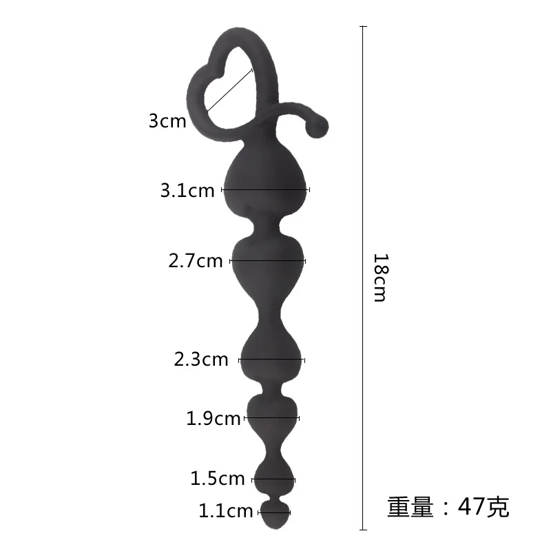 Sexmima Custom Colors Silicone Anal Plug Vaginal Dilator Anal Beads Unisex Butt Plug