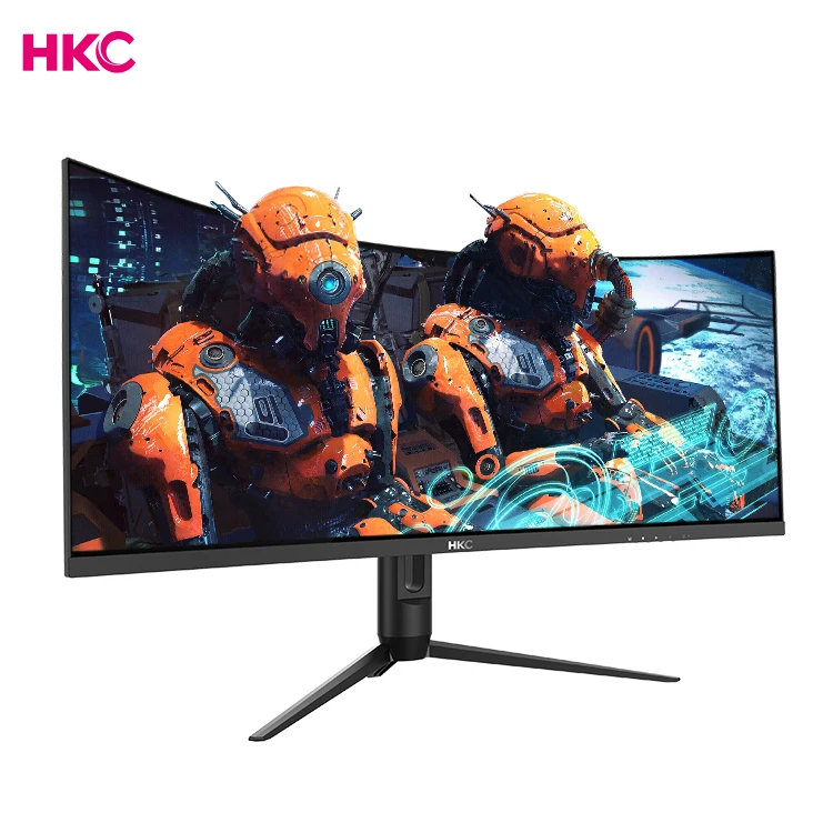 Игровой монитор HKC, 34 дюйма, WQHD, 144 Гц, 1 мс, поворотный подъемник, изогнутый экран 21:9, TG34C3U