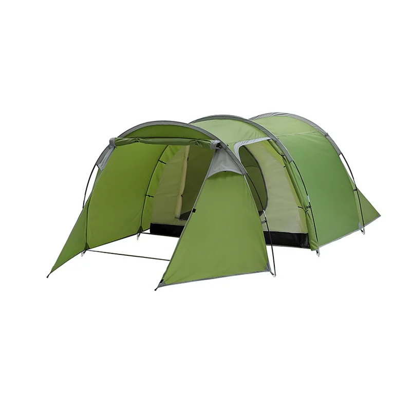 Wholesale waterproof family camping tent outdoor ultralight double layer for 3-4 person use