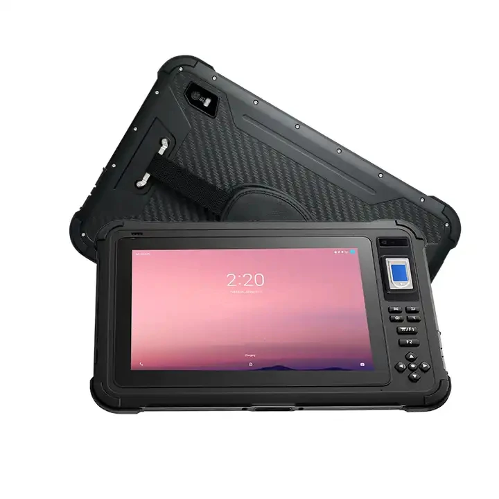 OEM S101 Wireless Android 13 450 nit Handheld Computer with Wristband Front Camera 10.1 Inch Waterproof Tablet Rugged