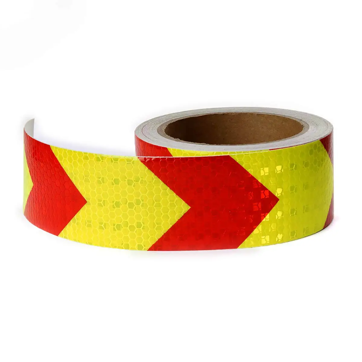 50mmX45mm Adhesive PVC Reflective Vinyl Safety Conspicuity Tape Pet Material Truck Trailer Warning Vehicle Reflective Sticker