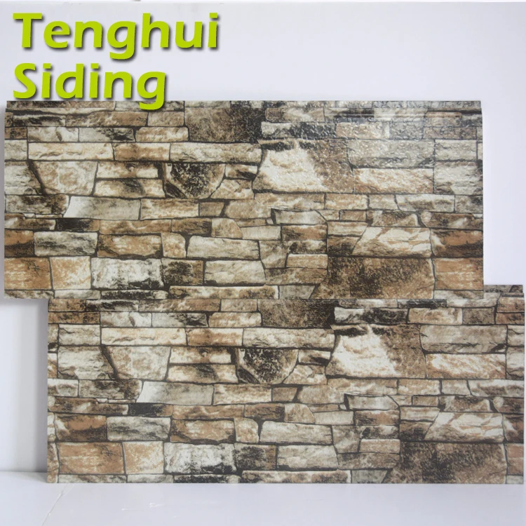 Tenghui Siding Outdoor Panels PU Foam Board Insulation Decorative Sandwich Panel for Villa