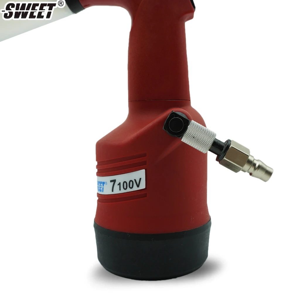 SWT-7100V high quality pneumatic blind rivet gun best pneumatic rivet gun pneumatic gun air riveter automatic