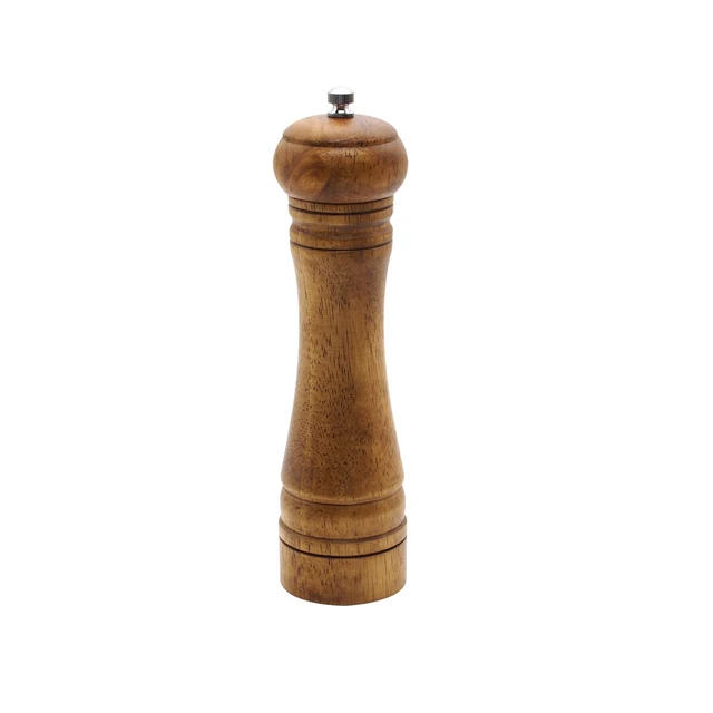 High quality ancient oak wood salt and pepper shakers mill pepper grinder