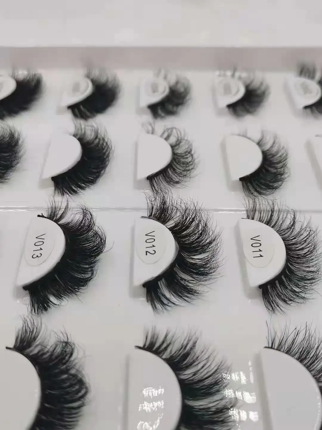 
NEW Clear Invisible Band 3D Eyelash 3D Silk Mink Lashes 