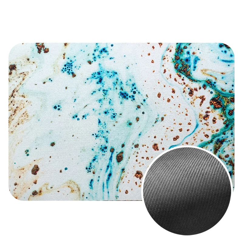 quick dry non slip diatomite shower foor bathroom mat rugs absorbent floor bath mat