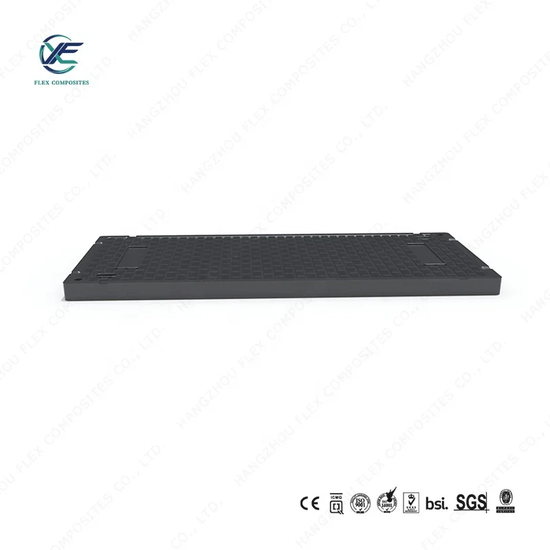 OEM крышка траншеи пластиковая крышка люка для плитки с замком из нержавеющей стали