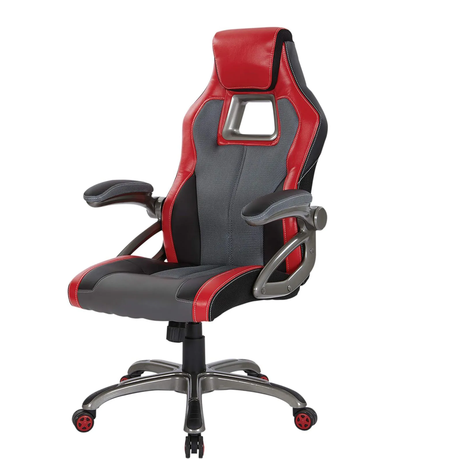 Бесплатный образец классический кожаный красный удобный эргономичный Удобный игровой компьютер подростковый гоночный геймерский стул офисный игровой стул
