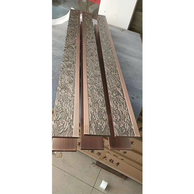 Good quality aluminum door pull handle