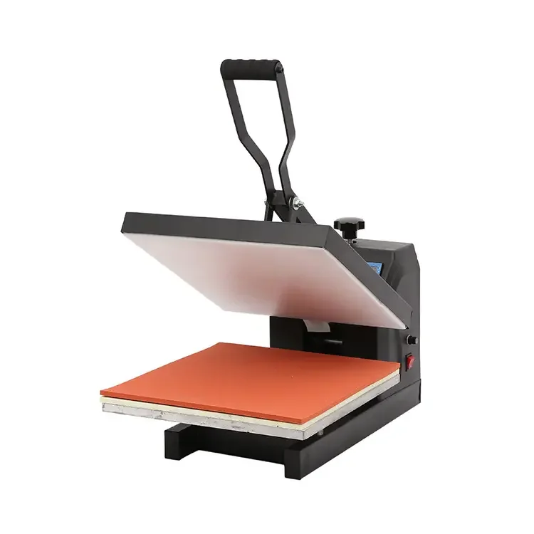 38 *38 CM Flat Heat Press Machine T shirt High Pressure Sublimation Printing Machine 15' *15 ' 1800w