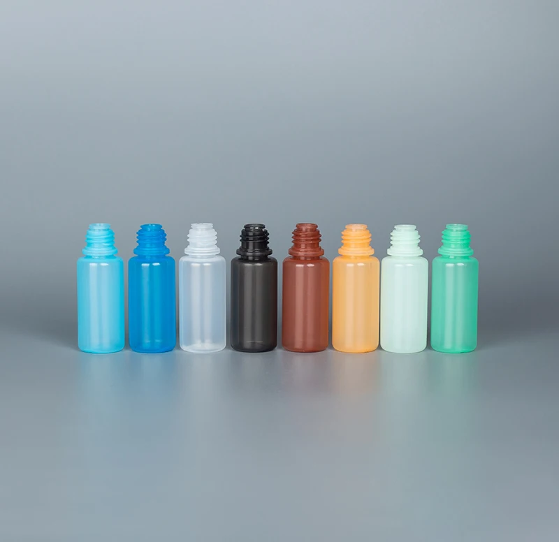 Empty Eye Drop Bottle Small 5ml 10ml Food Grade Squeeze Dropper Bottle Custom  for Hair Oil Tattoo Ink Bottle