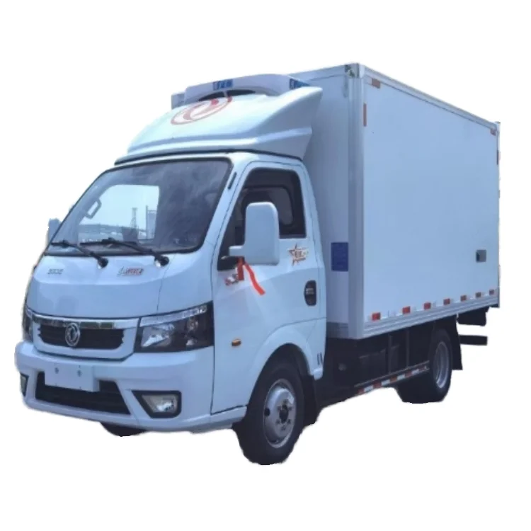 Dongfeng Tuyi Small Diesel Refrigerated Truck Easy to Drive and Fuel-Efficient for Your Needs
