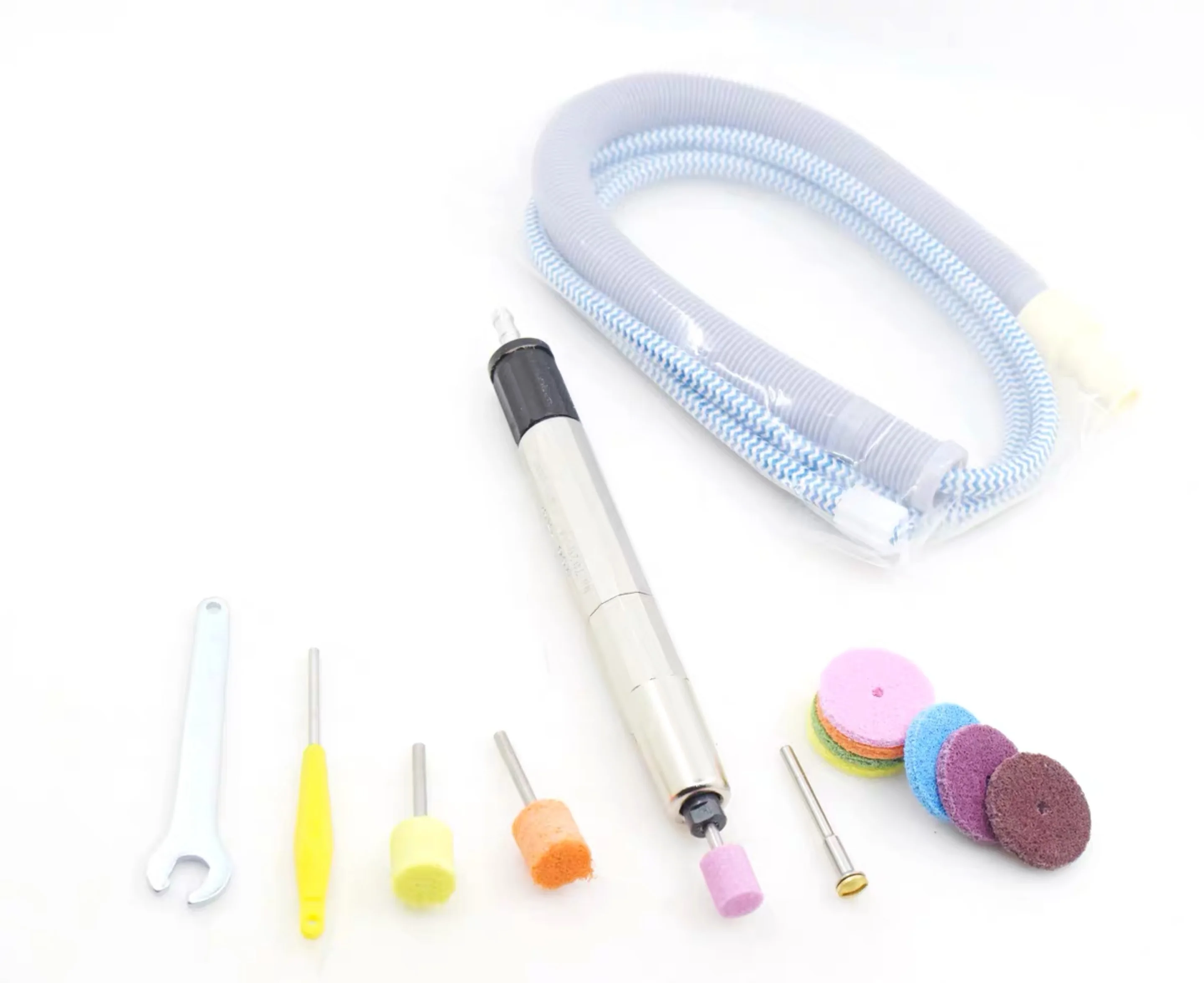 MSG-3BSN Wilin Air Micro Grinder Straight Type for 3mm Shank Pneumatic 65000 RPM  for Mould Metal Grinding