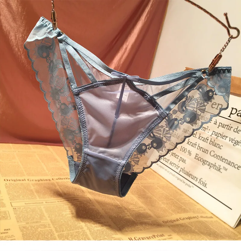 Amazon Wholesale panties G-string Underwear Luxury panties French Lace underwear for lady