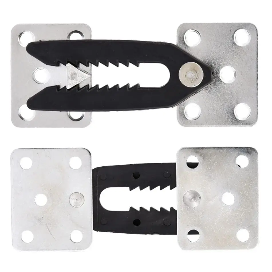 Sofa Connection Buckle Backrest Connection Fastener Toothed Base Holder Removable Lock Crocodile Mouth Hinge