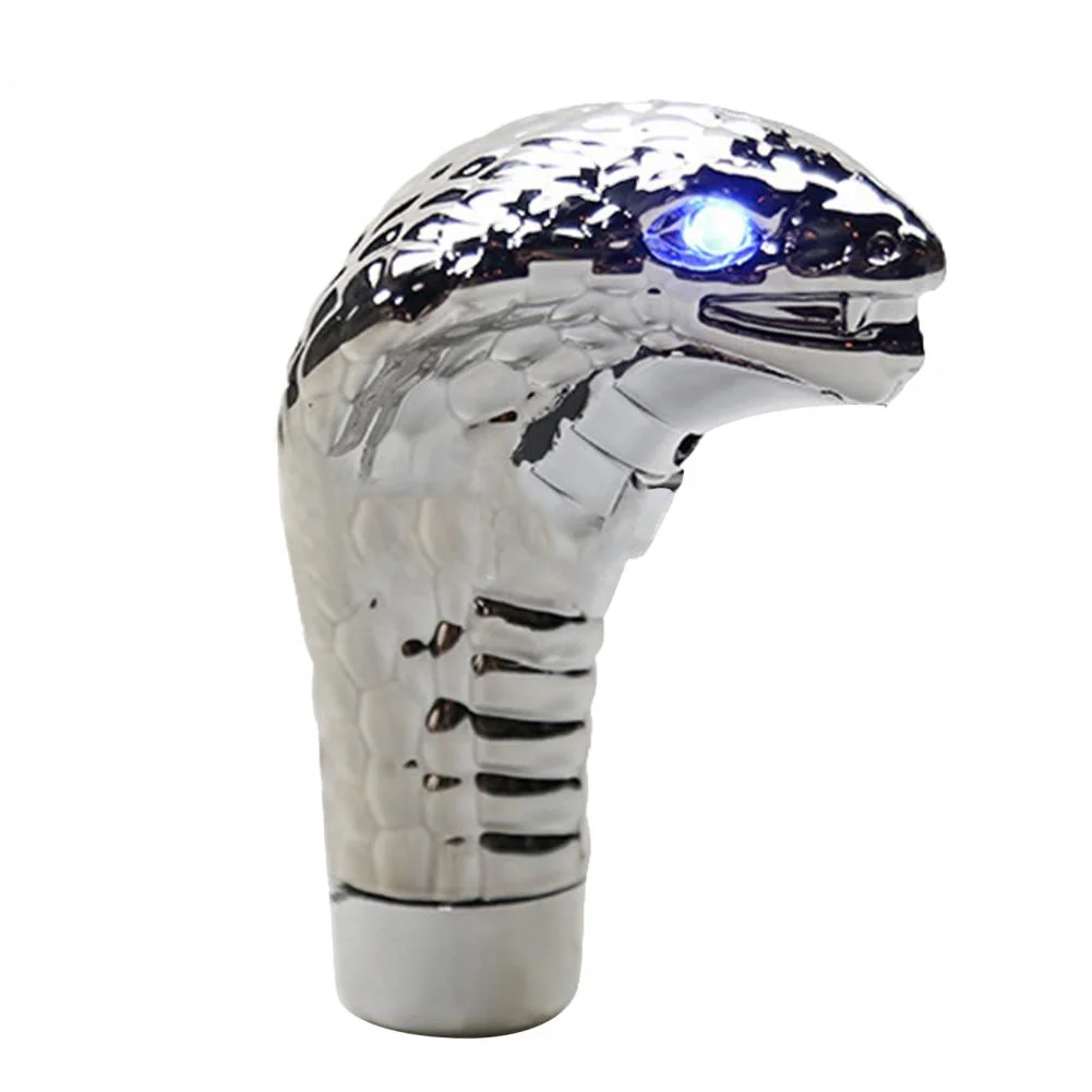 Nissan spare parts JDM Gear Knob Red LED Eyes Snake Head Gear Shift Knob Stick Shift Lever Knob