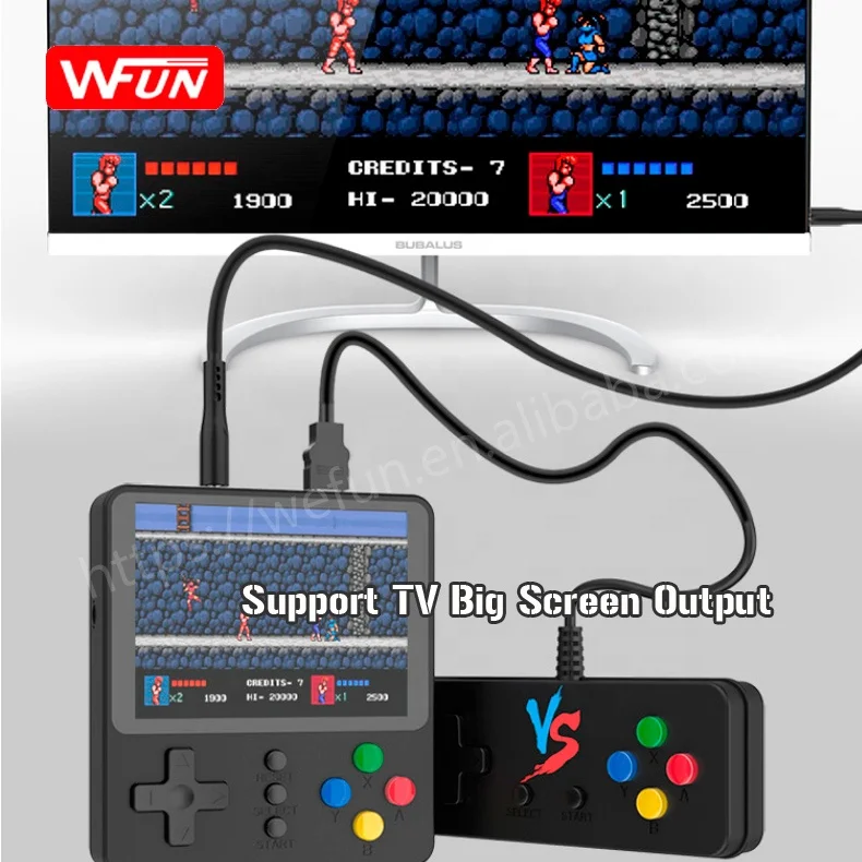 2021 Newest Pocket TV Video Games Handheld Game Player Sup Box 500 in 1 Gaming Console For