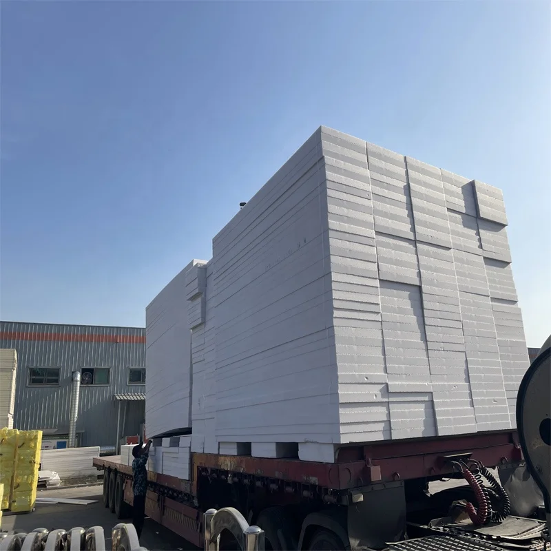 Thickened White Polystyrene Eps Panel foam Insulation board thermal insulation board Wall Roof