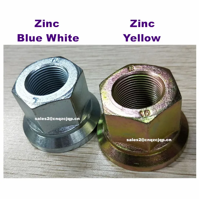 Truck Wheel nut M22x1.5 with washer,SW32 nut