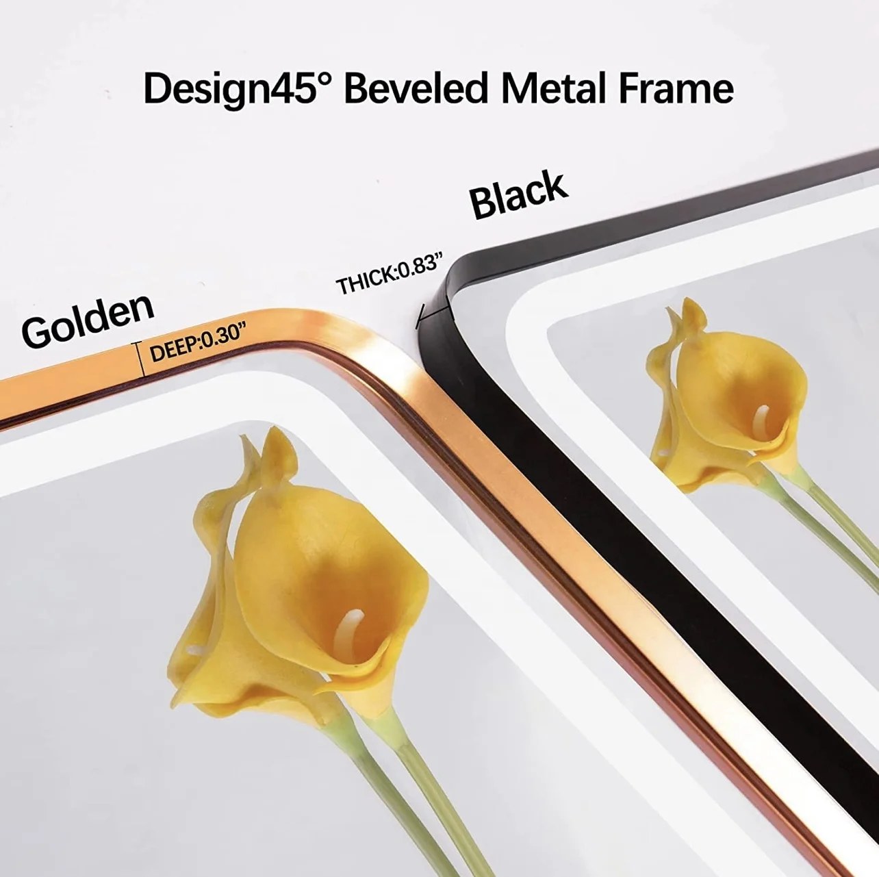 Hot Selling Factory Wholesale Framed Bathroom Living Room Bedroom Low Price Aluminum Alloy Frame Full-length Stickers Mirrors