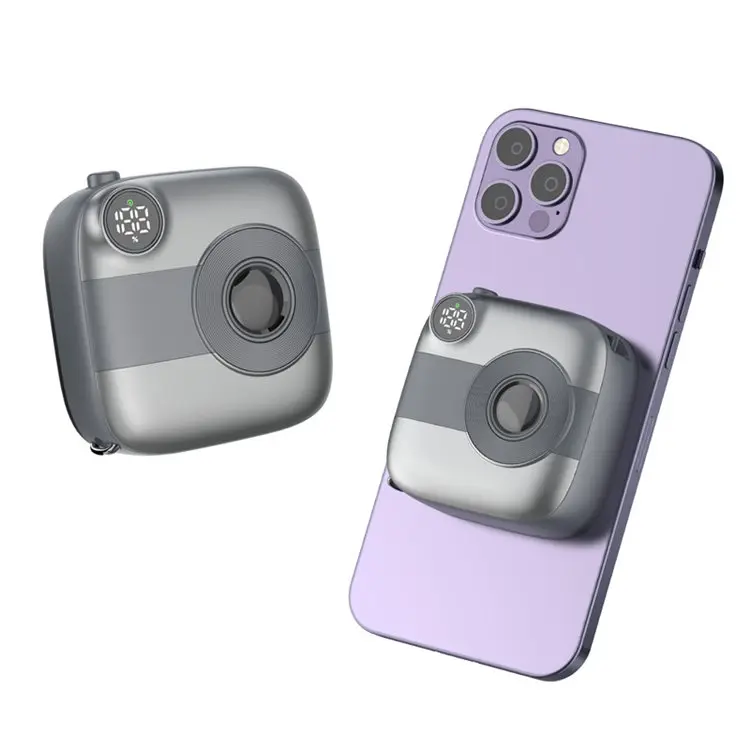 Creative Design Ideas Camera Shape Cartoon Magnetic Wireless Charging Powerbank 10000mAh For Amazon 2023 Hot Selling New Product