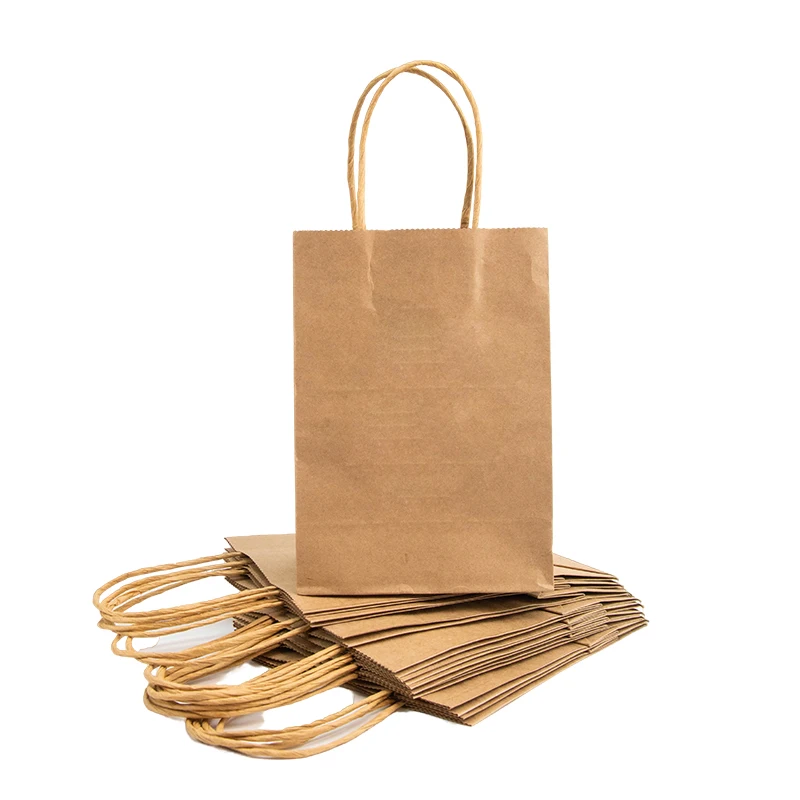 Luxury Reusable Merchandise Large Shopping Bag Kraft Paper For Clothes