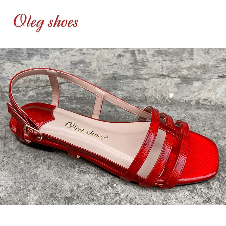  Модные дизайнерские сандалии Olegshoes для девушек модель 2021 года женские элегантные туфли на плоской