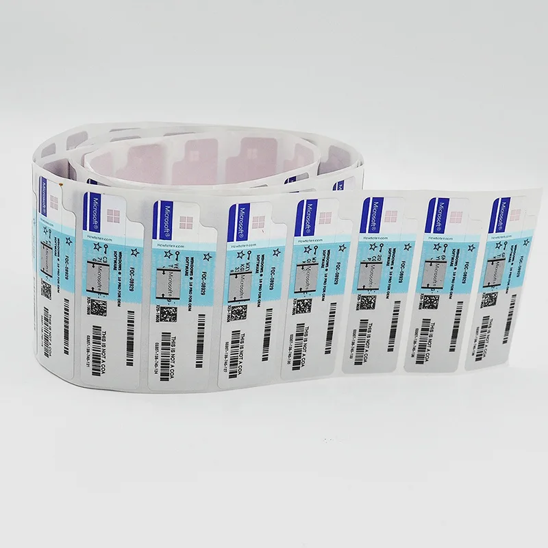 MC Windows 10 Pro цифровой ключ электронная почта 100% Лицензия онлайн активации компьютерная система стикер для ключей 32/64