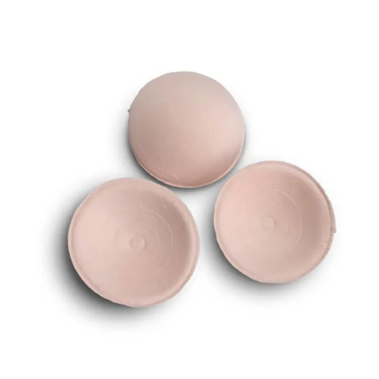 
free sample biodegradable reusable cotton pink nursing breast bra feeding pad 