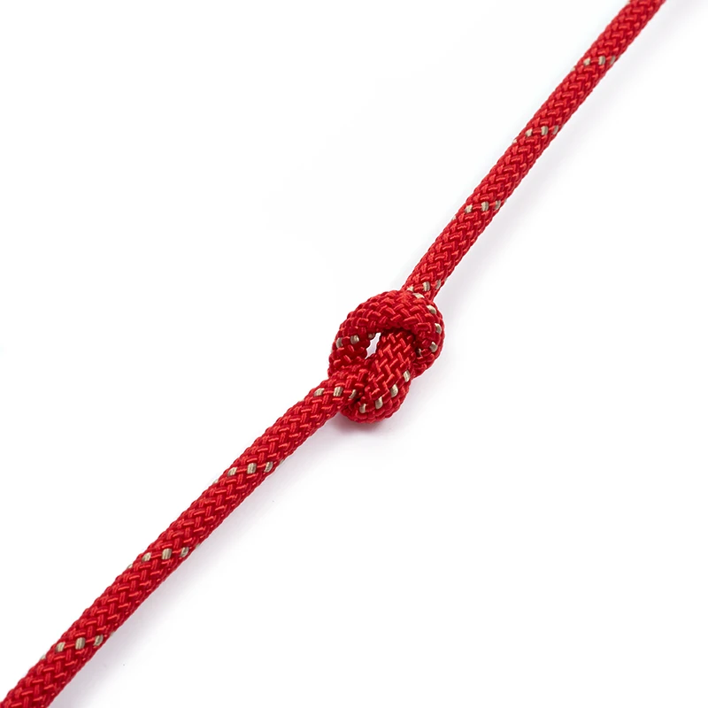 Factory wholesale braided Woven color needle solid custom Round dog leash braided polyester rope
