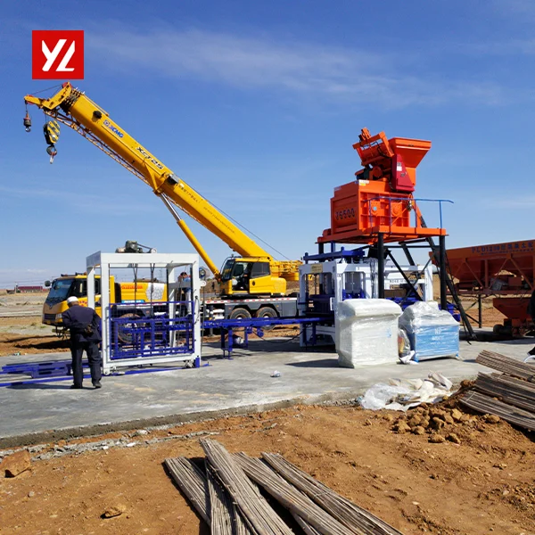 YILI Full Automatic Concrete Batching Plant For Brick Making Machine