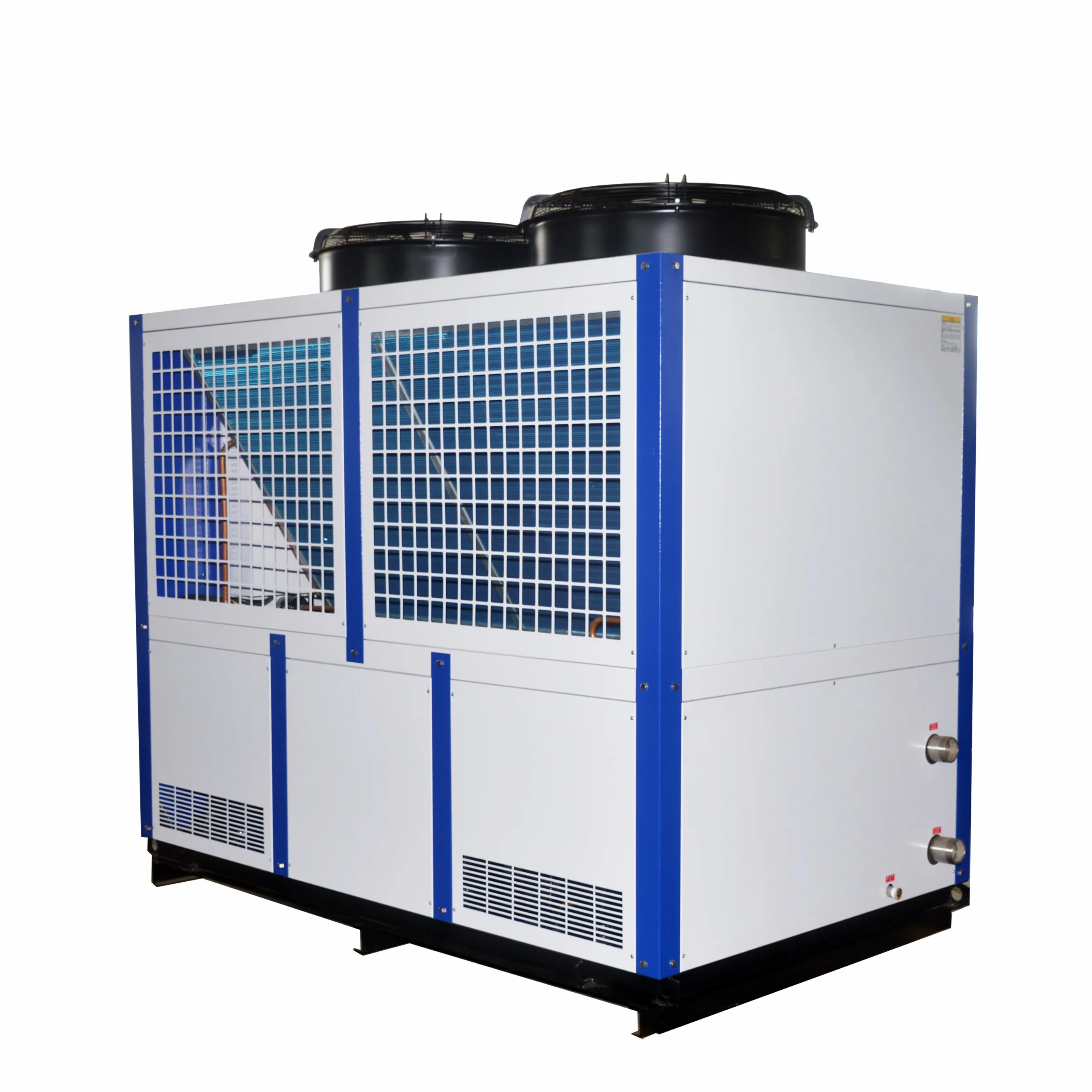 Industrial /Commercial Water cooling machine 30 tons Four Circuit 100kW Air cooled water chiller