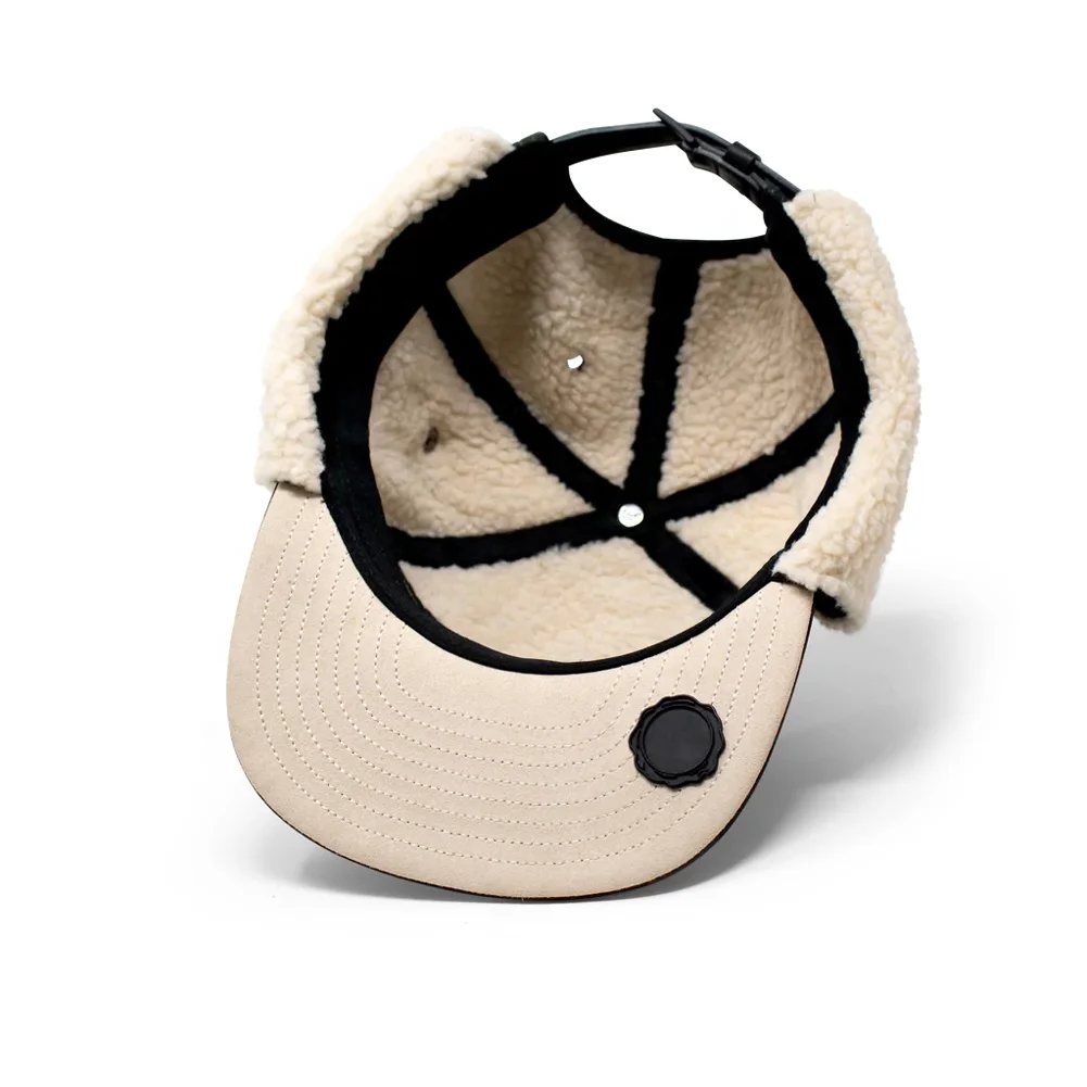 Luxury Waterproof gorras sports cap dad hat ear protector cover hat custom logo men earflap winter hat