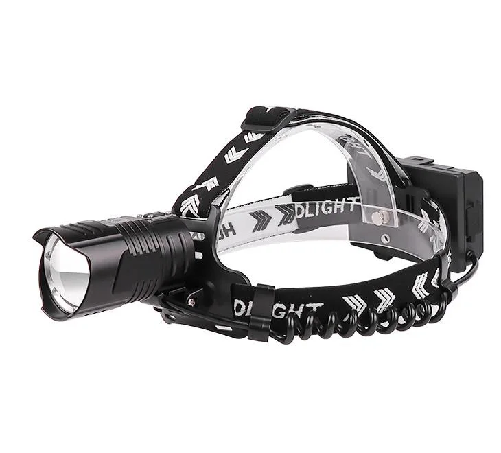 
New Style WANCHZ XHP90 Strong Headlight USB Charging Input And Output Telescopic Zoom P90 Outdoor Lighting Headlight 
