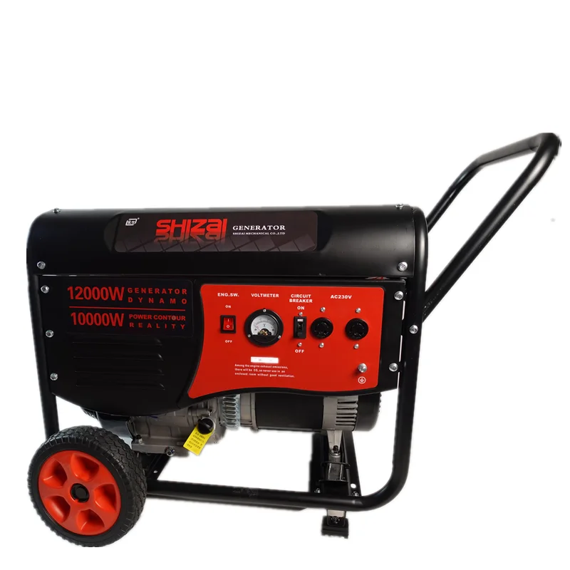 Portable Camping Gas 10 Kw Mini Gasoline Generator Recoil Electric Start