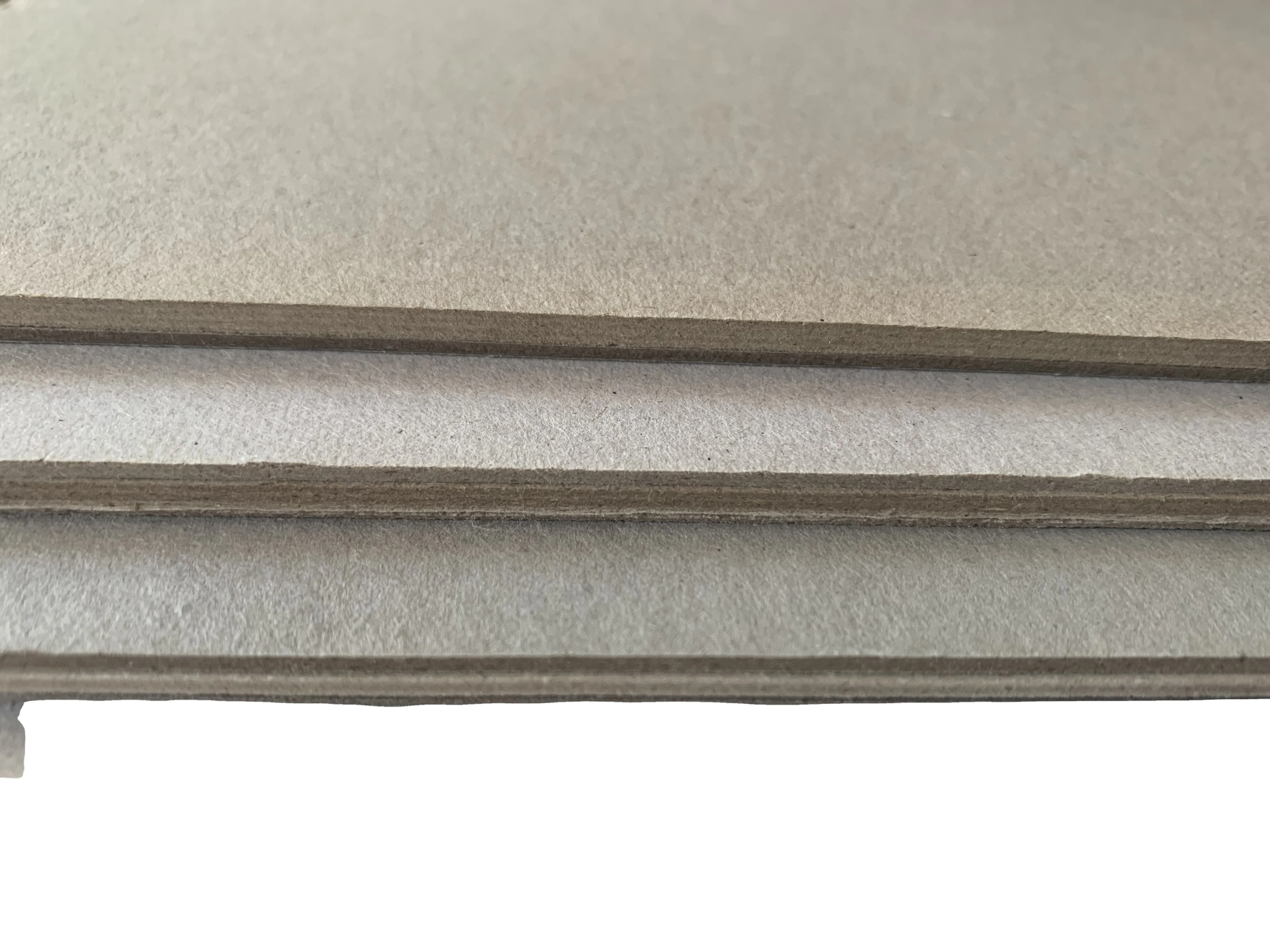 Grey board with duplex surface  Grey Board with Double side Duplex paper 0.3-3mm for packing
