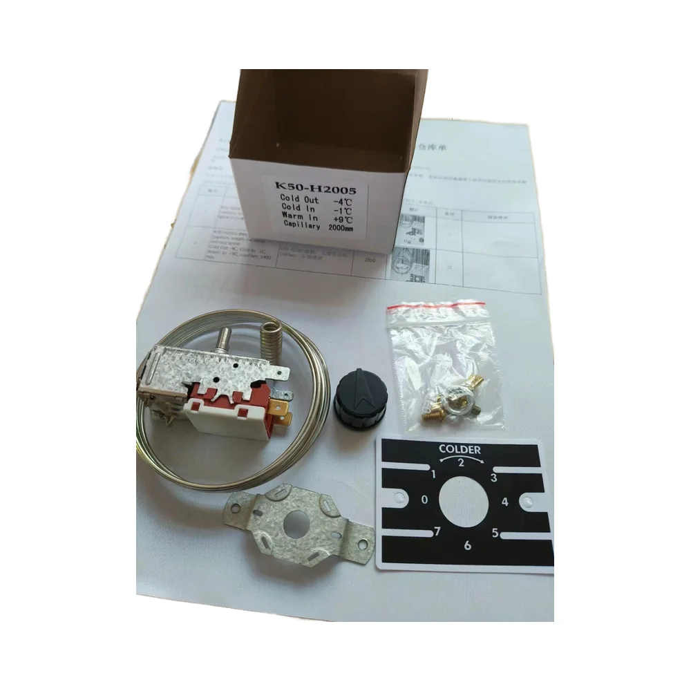 Cheap refrigerator thermostat price for universal freezer thermostat for refrigerator K50-H2005
