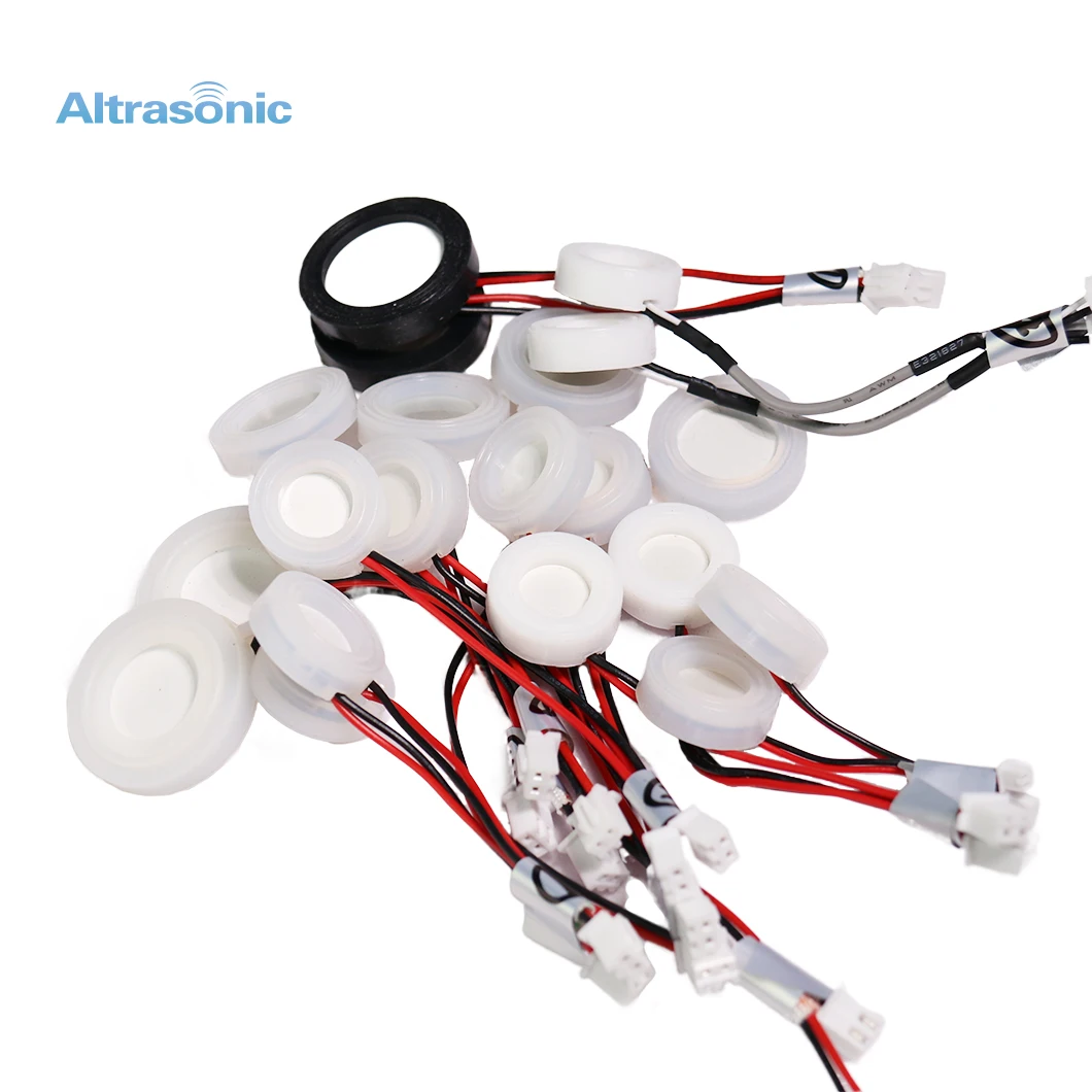 1.7mhz Piezo Piezoelectric Ultrasonic Atomizer Waterproof Piezoelectric Ceramic Transducer  Ultrasonic Transducer for Humidifier