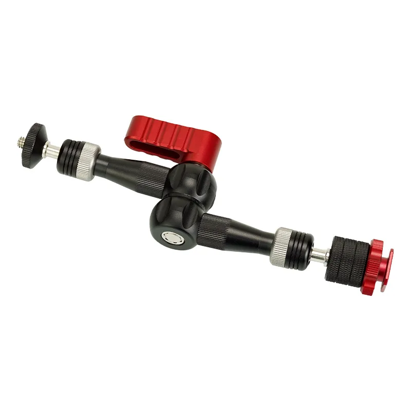 Articulating Magic Friction 7' Arm Adjustable with Hot Shoe Mount 1/4' Tripod Screw Compatible with DSLR Camera Rig/LCD