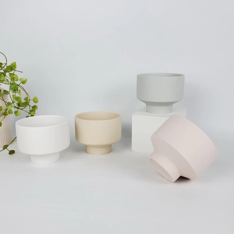 Фарфоровые уникальные пустые банки для свечей, декоративные керамические экологически чистые Элегантные украшения для дома, Рождественская гравировка