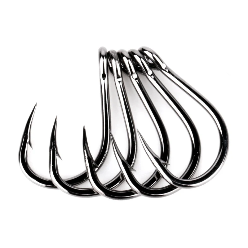 NEW High carbon stainless steel sea fishing hooks circle mustad fish hook