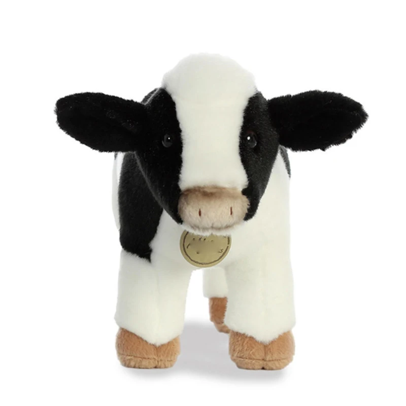 2025 Manufacturer Custom Super Soft Giant Stuffed Animal Cow Doll Plush Toy Plush Milk Cow Plush Toy Pillow