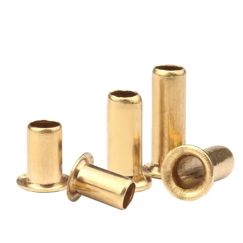 Metal Hollow Tubular Rivets Eyelets Grommets For Clothing Shoes