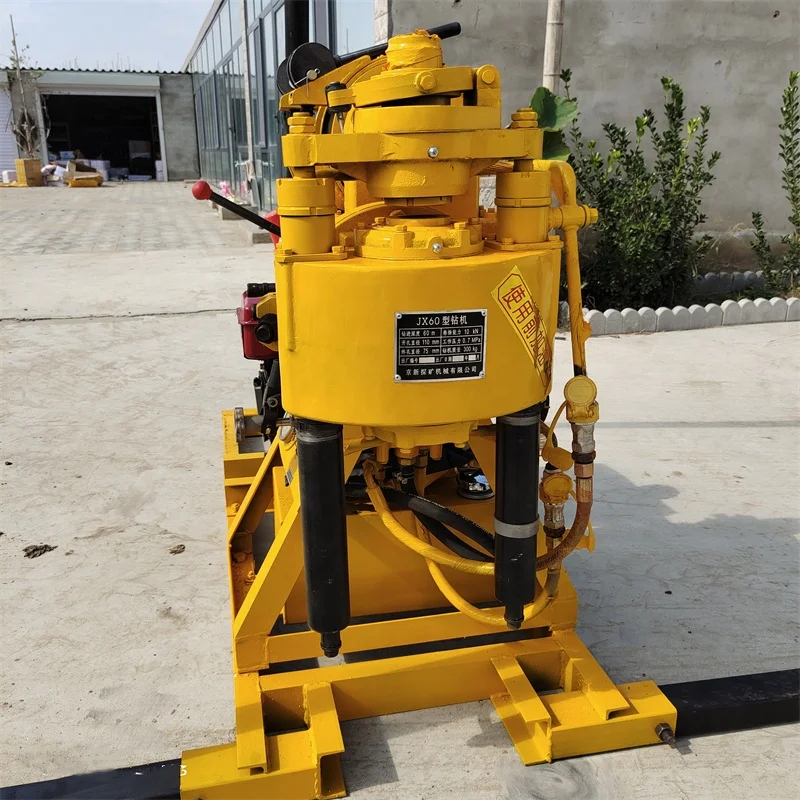 New popular product R180 diesel engine /8 HP FY-70 crawler drilling rig water well drilling