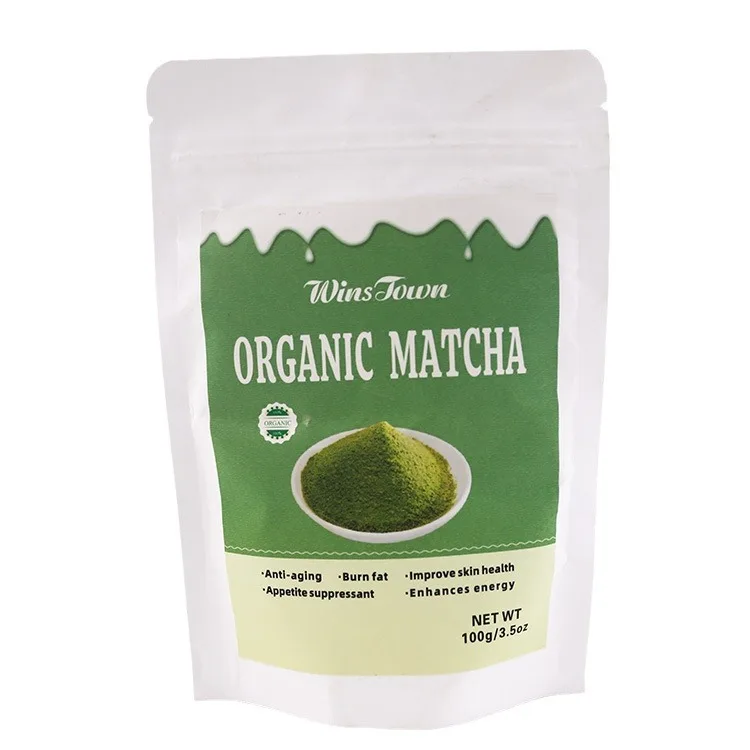 Organic Matcha green Appetite suppressant Enhances energy 100g