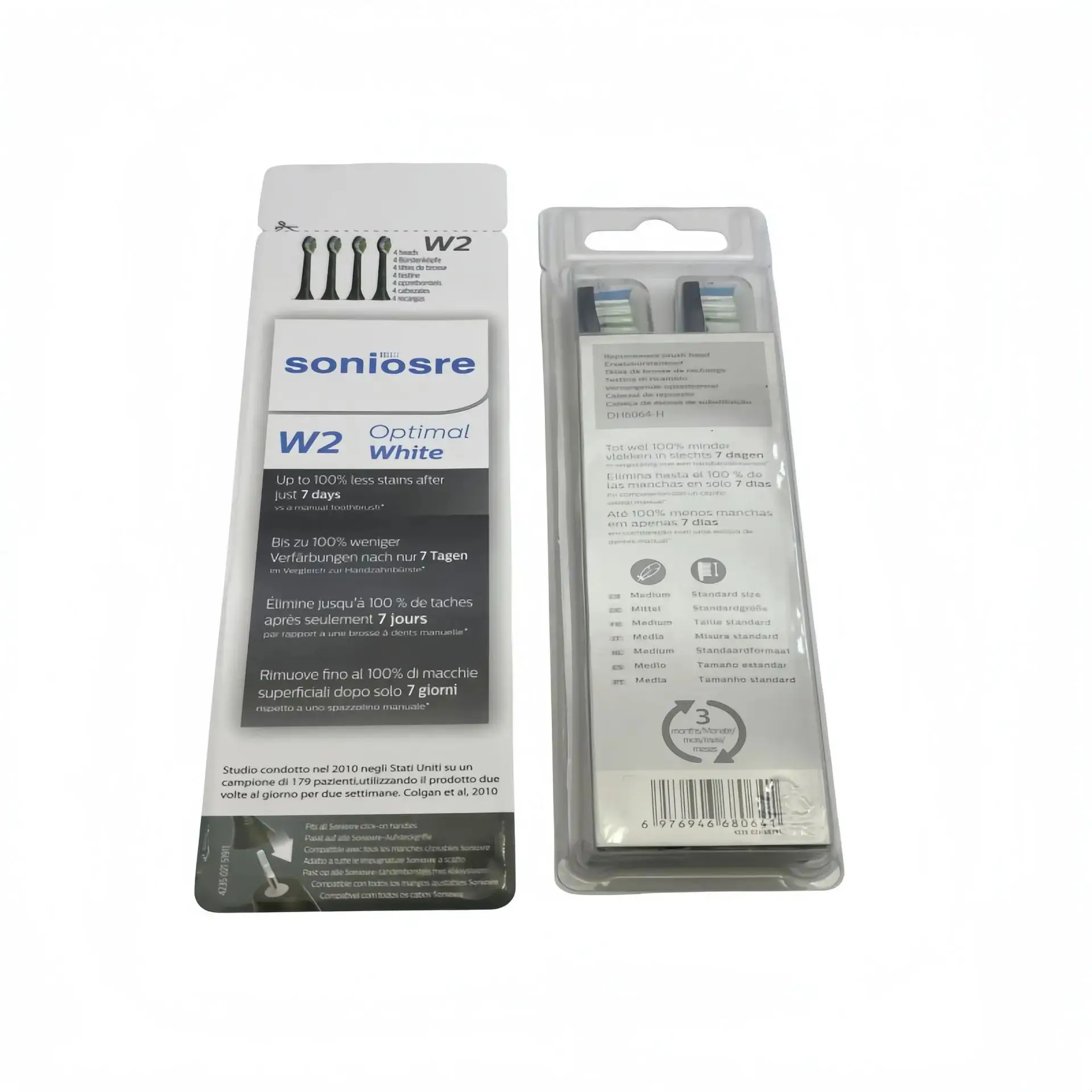 Applicable electric toothbrush head HX9023 HX9024 HX6014 HX6064-B HX6064-H EB20RB-4 EB20RB-8 EB20RB-10 EB20-6 20-4